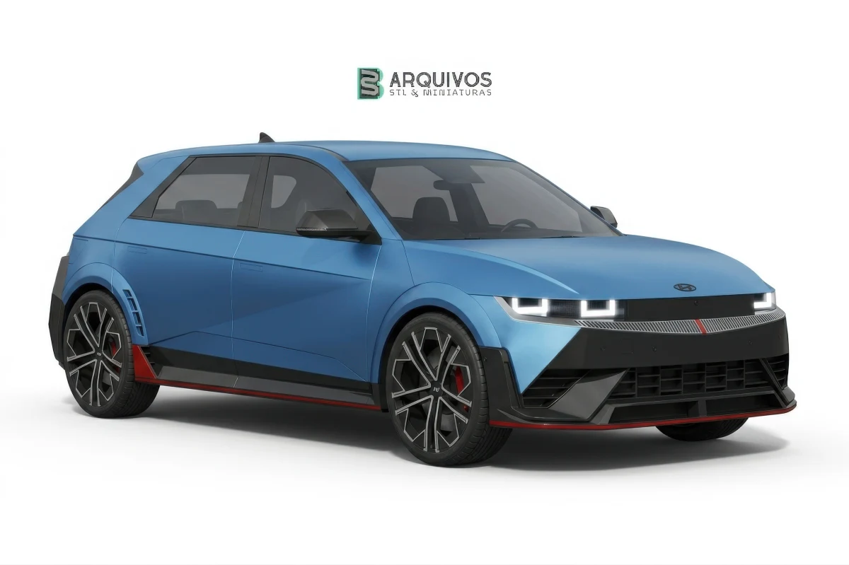 Modelo 3D STL - Hyundai Ioniq 5N — foto 3
